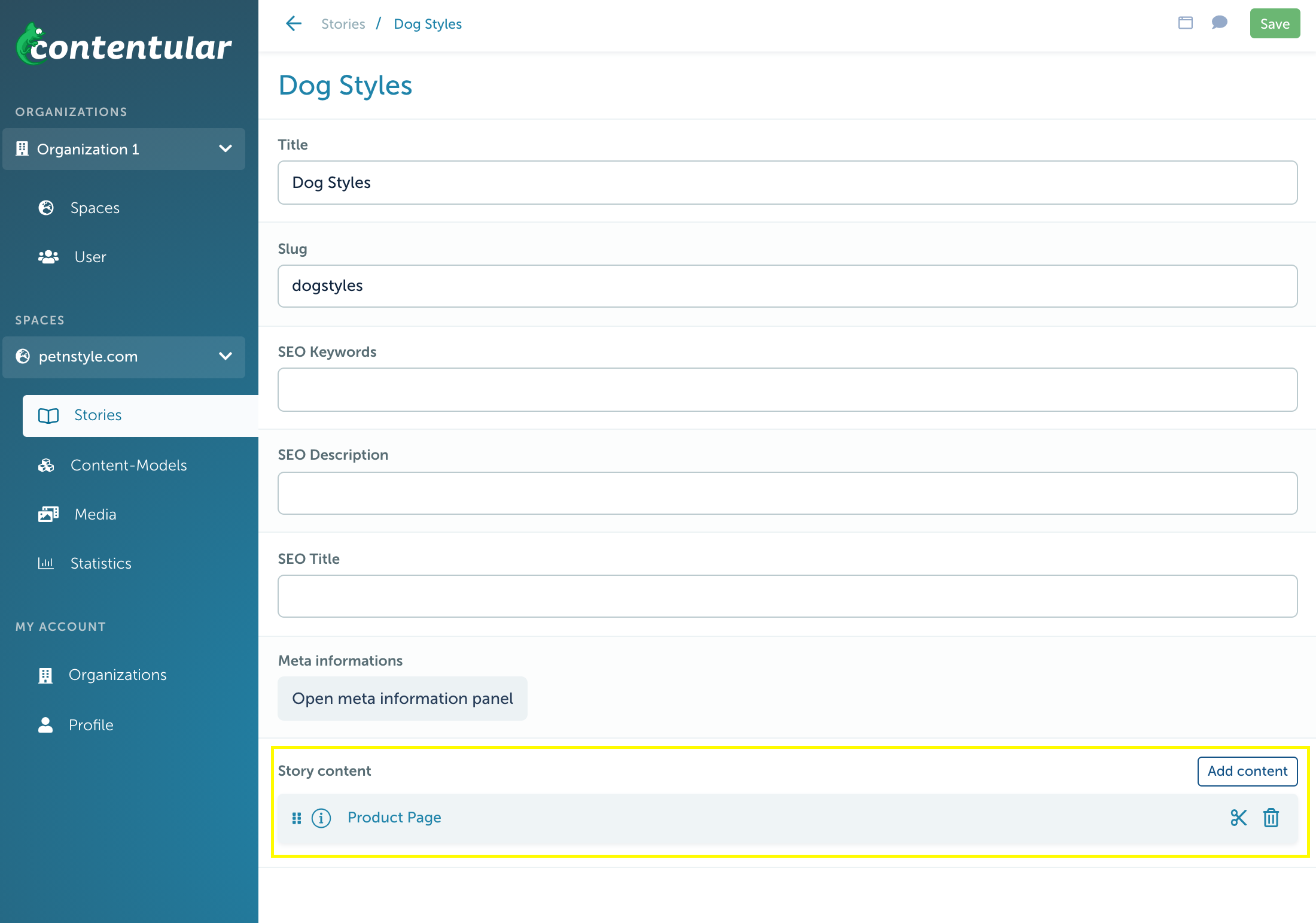 Contentular - Docs